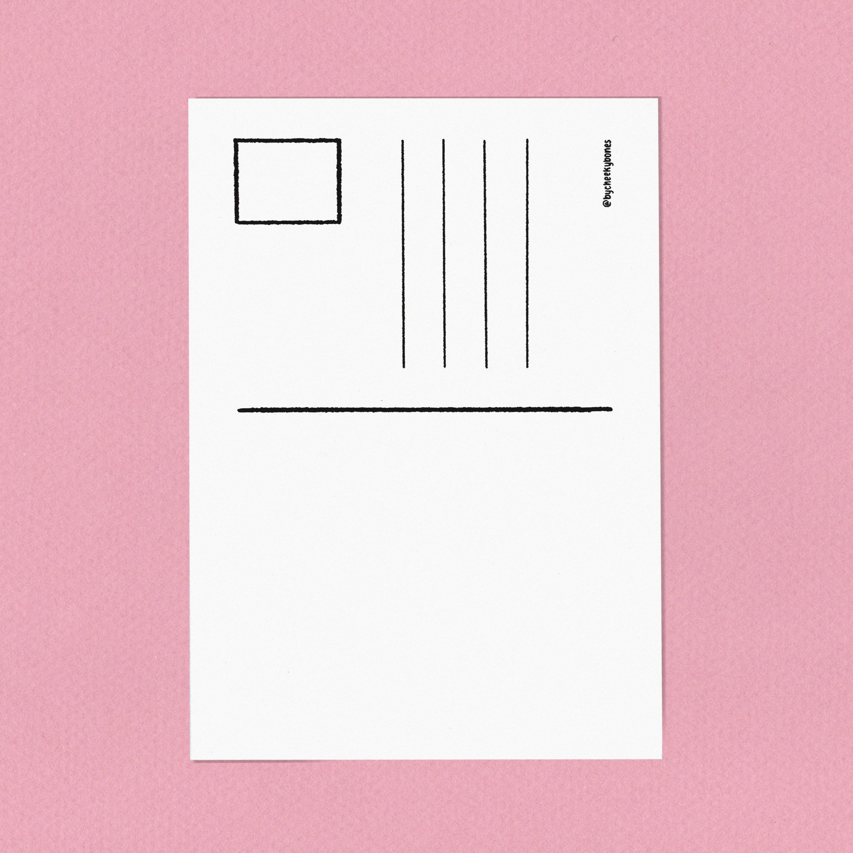 Tough Flower Postcard