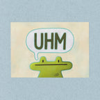 UHM Frog Postcard