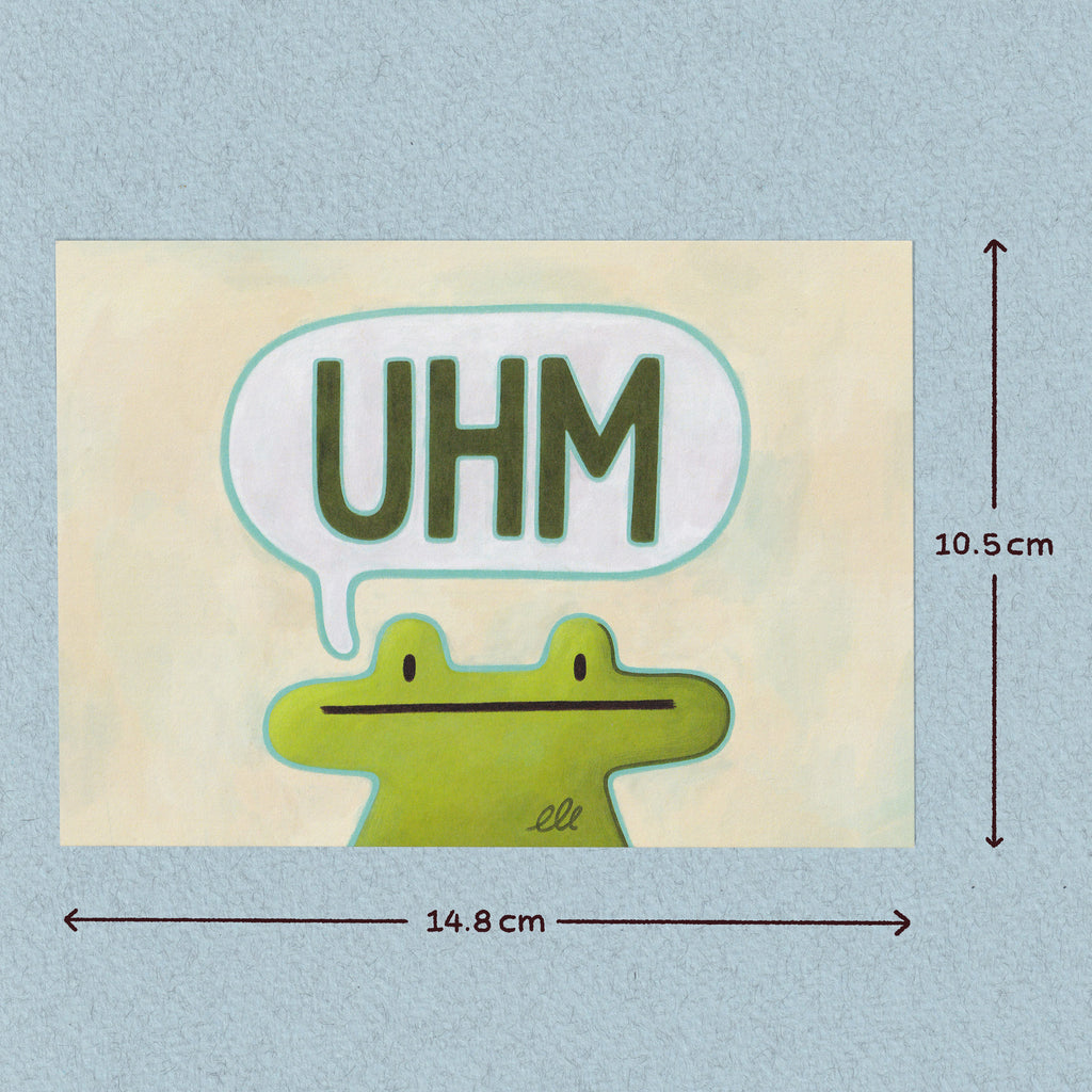 UHM Frog Postcard