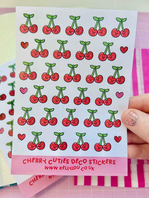 Cherry Cuties - Deco Sticker Sheet
