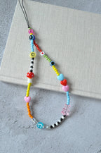 Shroom Beaded Phone Charm | Bag Charm