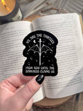 Until Darkness Claims Us Vinyl Sticker | Throne of Glass