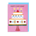 Happy Birthday Cake Card