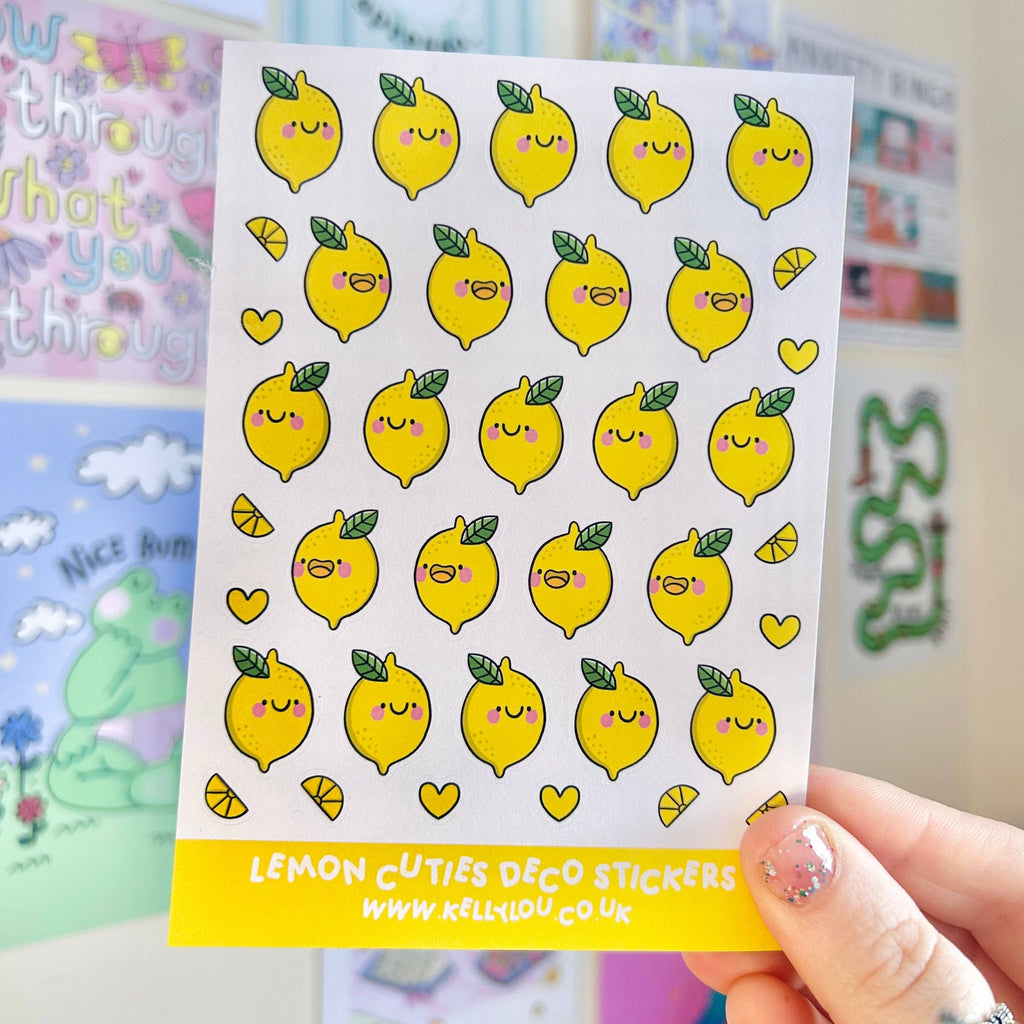 Lemon Cuties - Deco Sticker Sheet