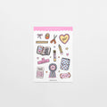 Journal Girlie Sticker Sheet
