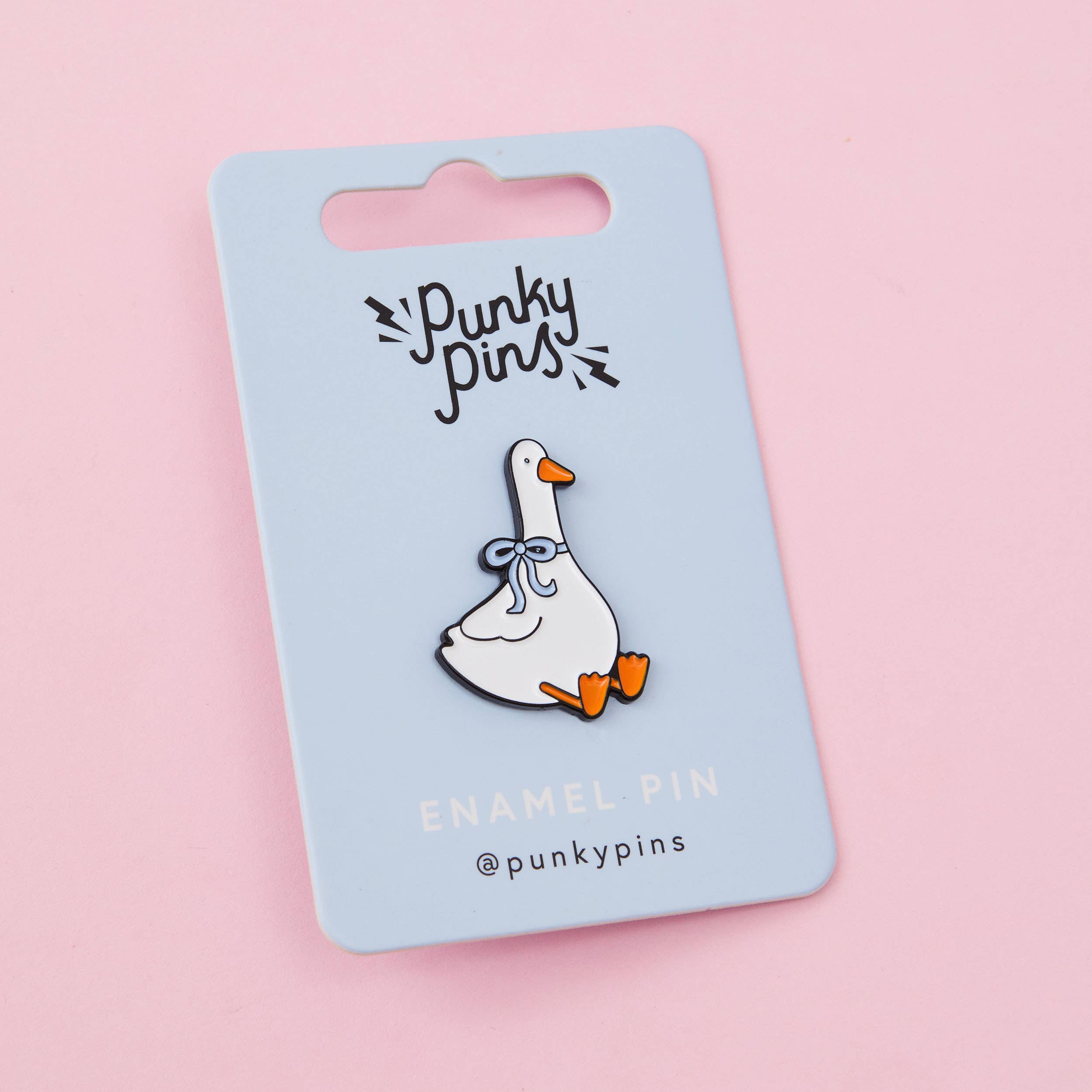 Cute Goose Enamel Pin