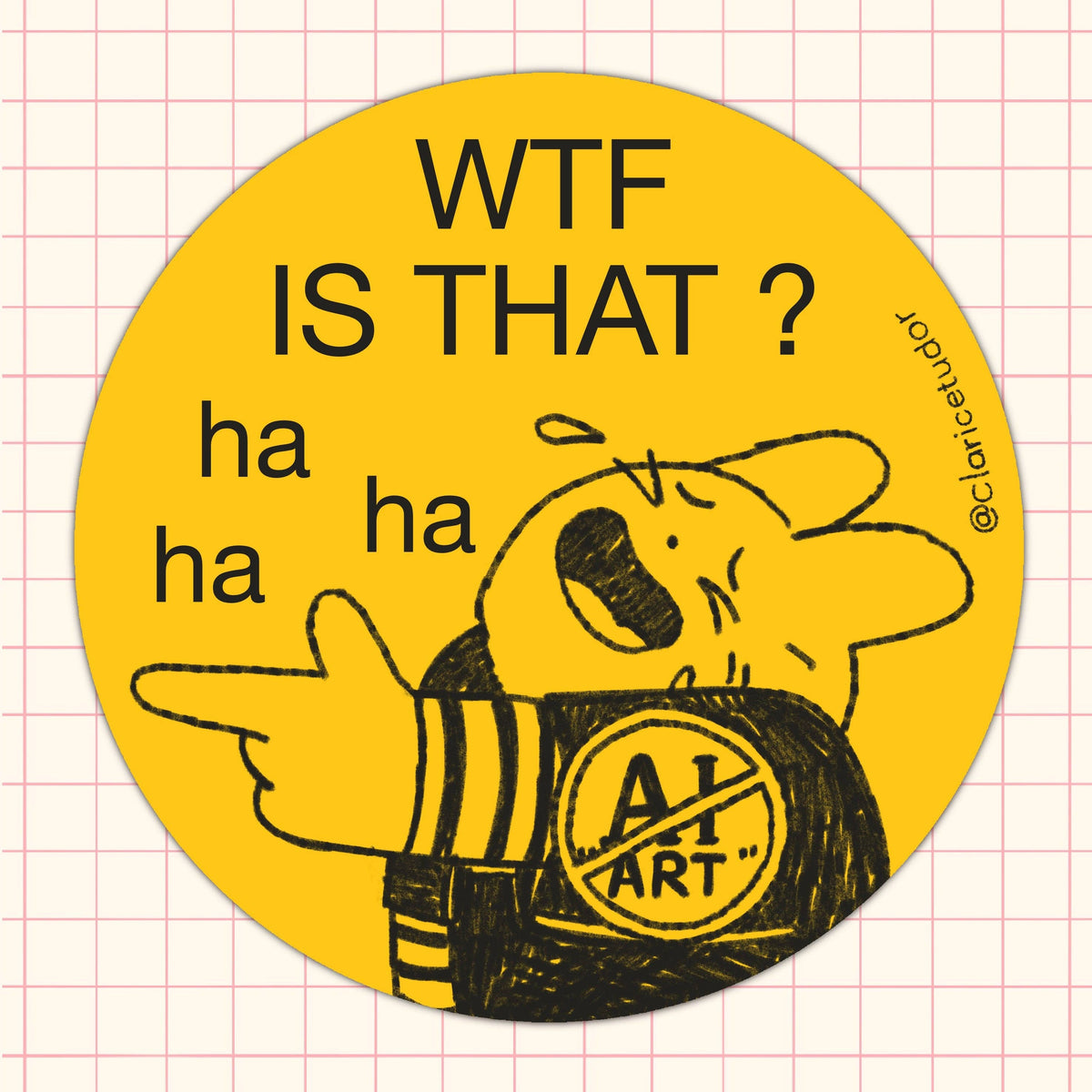Anti-AI "Art" Sticker Pack