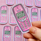 Y2K Mobile Phone Vinyl Sticker