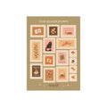 Cosy Season Stamps Sticker Sheet - Book Gifts