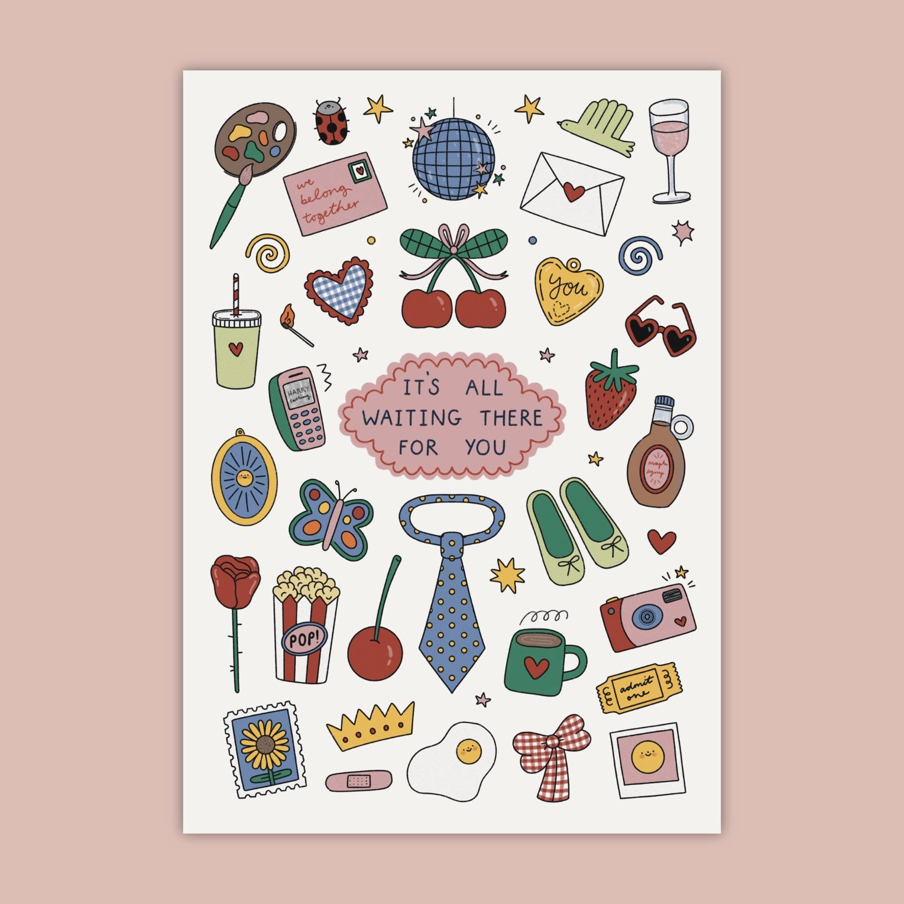 It's All Waiting There For You Sticker Sheet