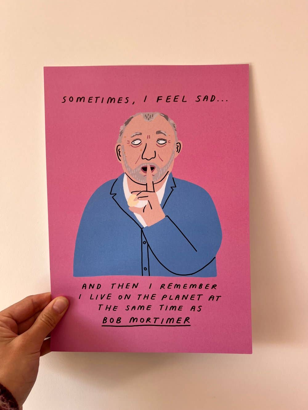 Bob Mortimer Print