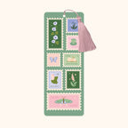 Fairycore Stamps Bookmark, Fantasy Bookmark with Tassel