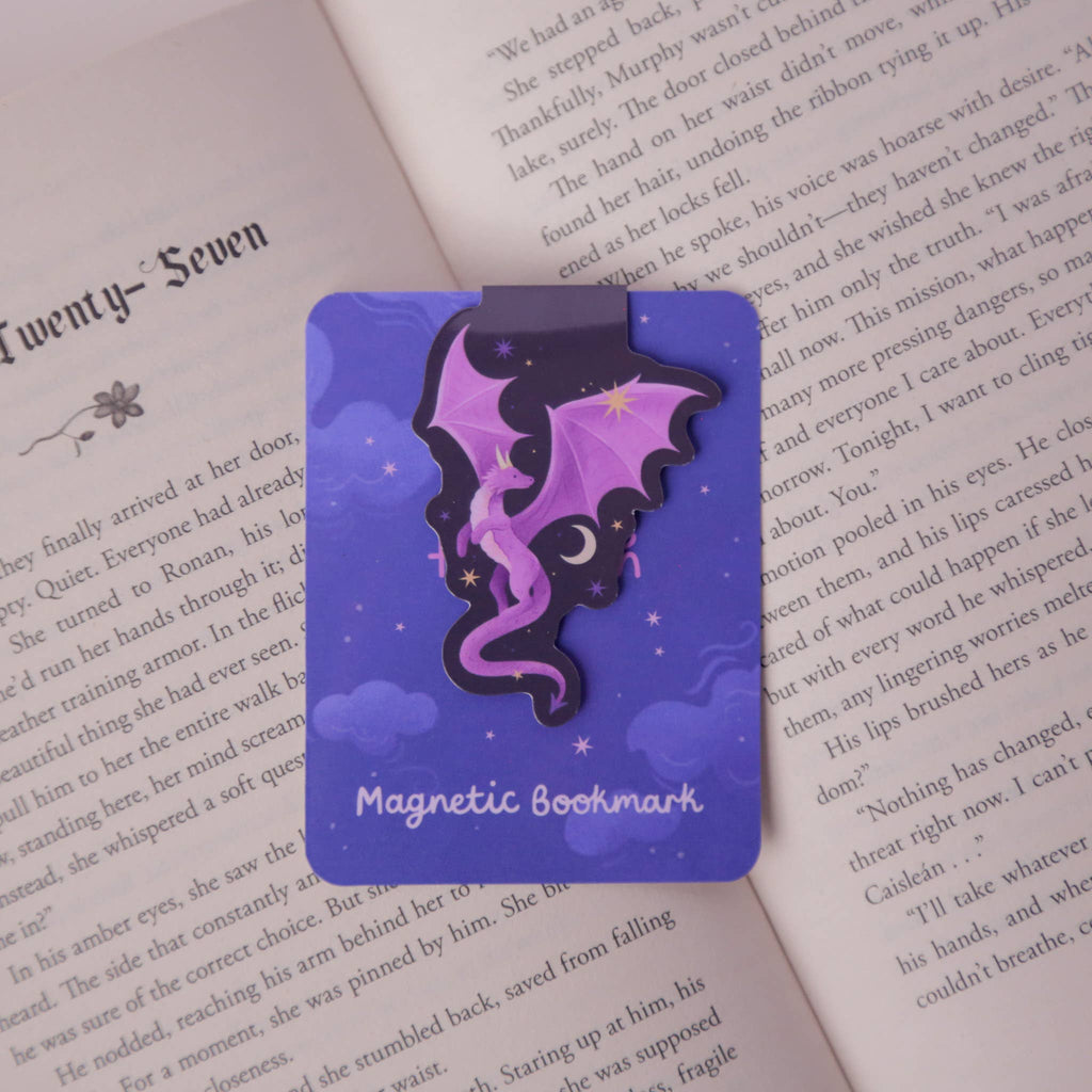 Fantasy Dragon Magnetic Bookmark