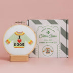 I Love Dogs Cross Stitch Kit