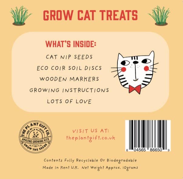 Grow Cat Treats - Mini-Grow-Kit