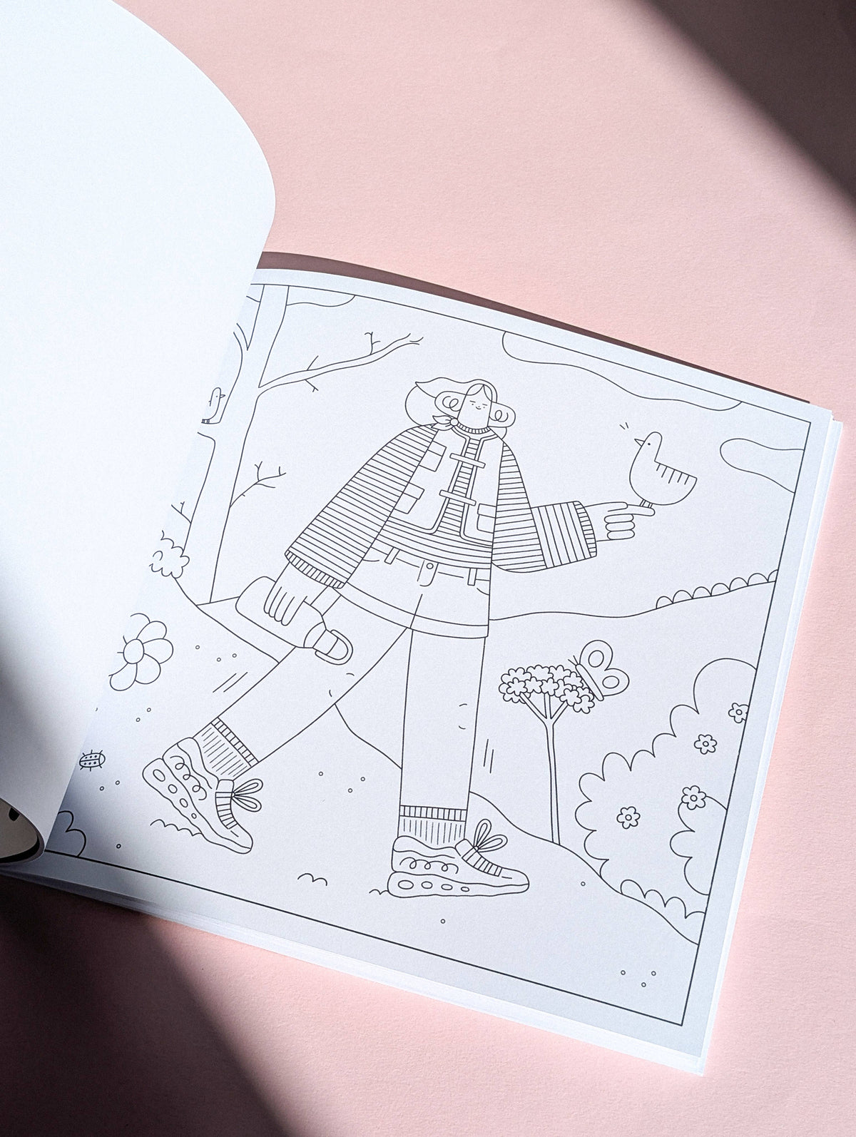 The Big Brave Girls Club Colouring Book