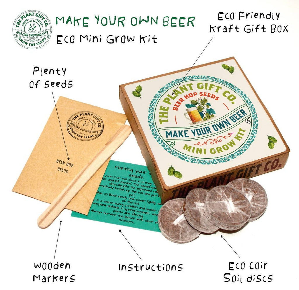 Grow Beer Hops - Mini Plant Grow Kit
