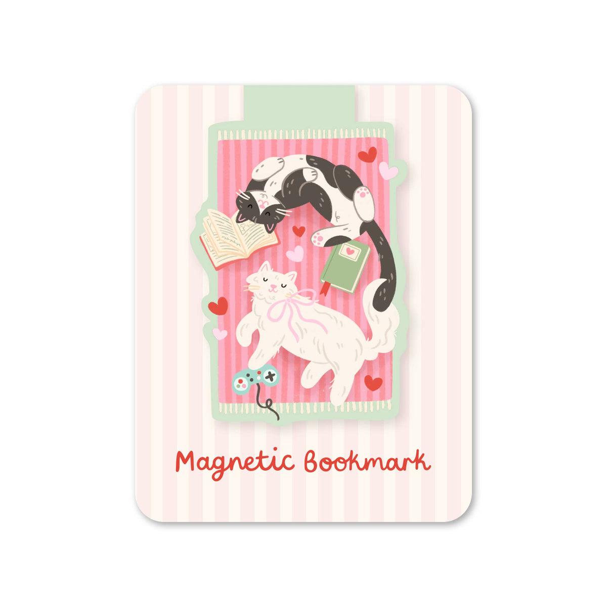 Cosy Cats Magnetic Bookmark