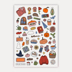 Autumn Sticker Sheet