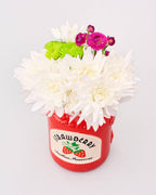 Ceramic Petite Vase, Strawberry Jam