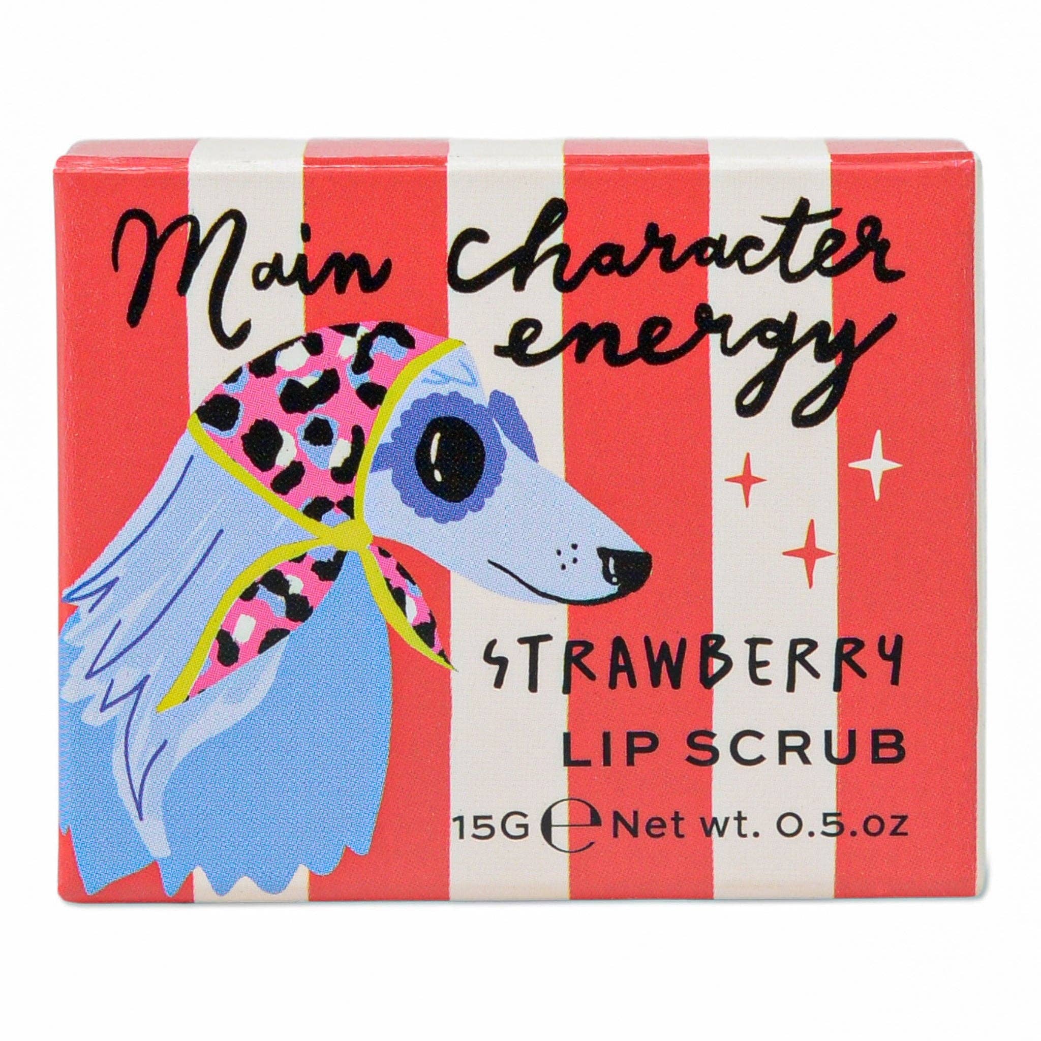 Lip Scrub (15g) Main Character Energy - Strawberry