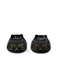 Mini hair claw clip - black cat