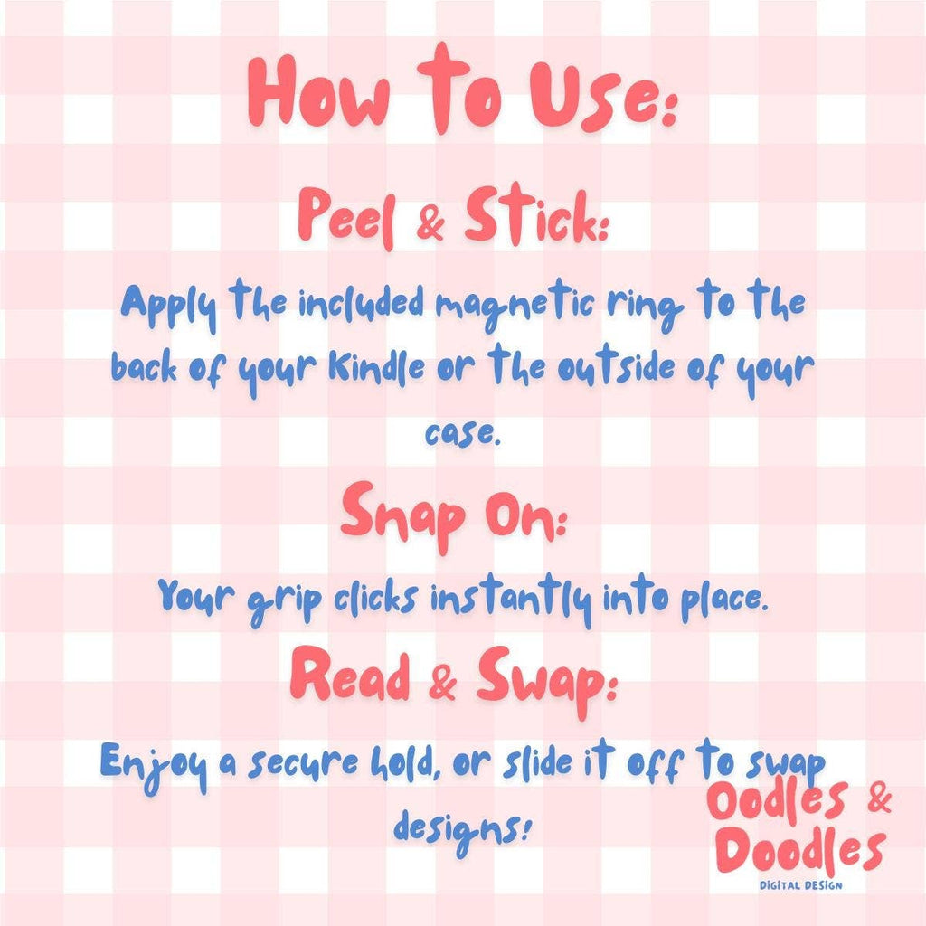 Tickle Your Pickle Jar Kindle Grip | Phone/E-Reader Holder