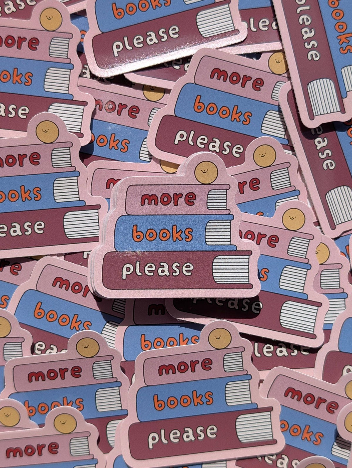More Books Please Sticker
