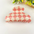 Checkerboard Retro Hair Clip