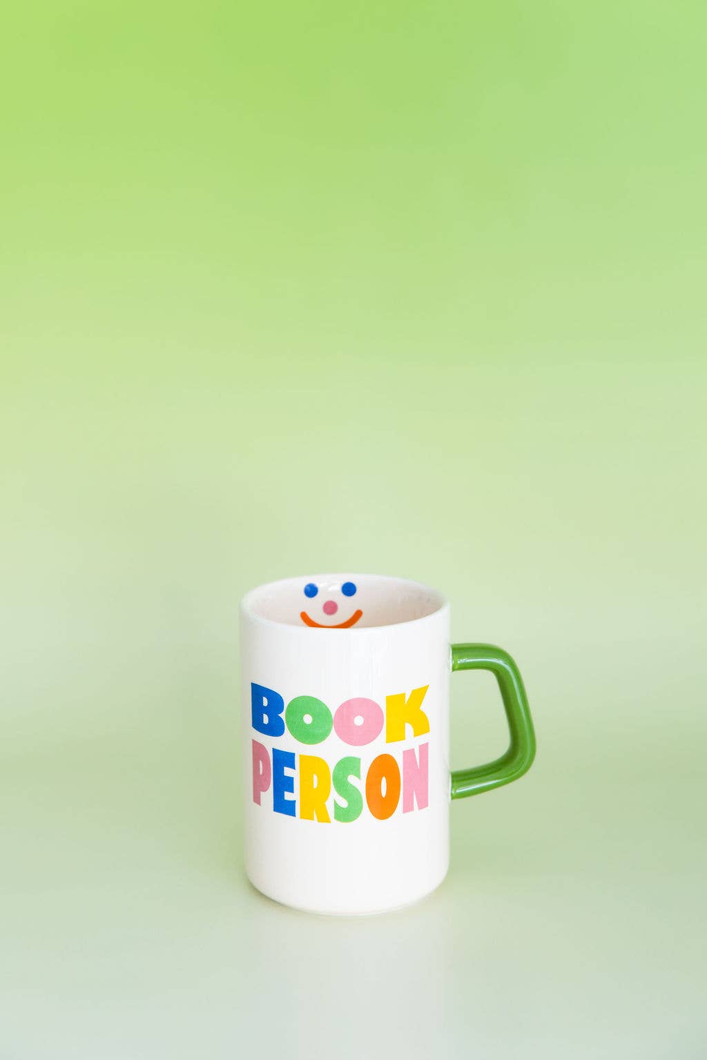 Ceramic Mug, Book Person