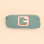 Green Pencil Case - Always Stationery, Never Stationary