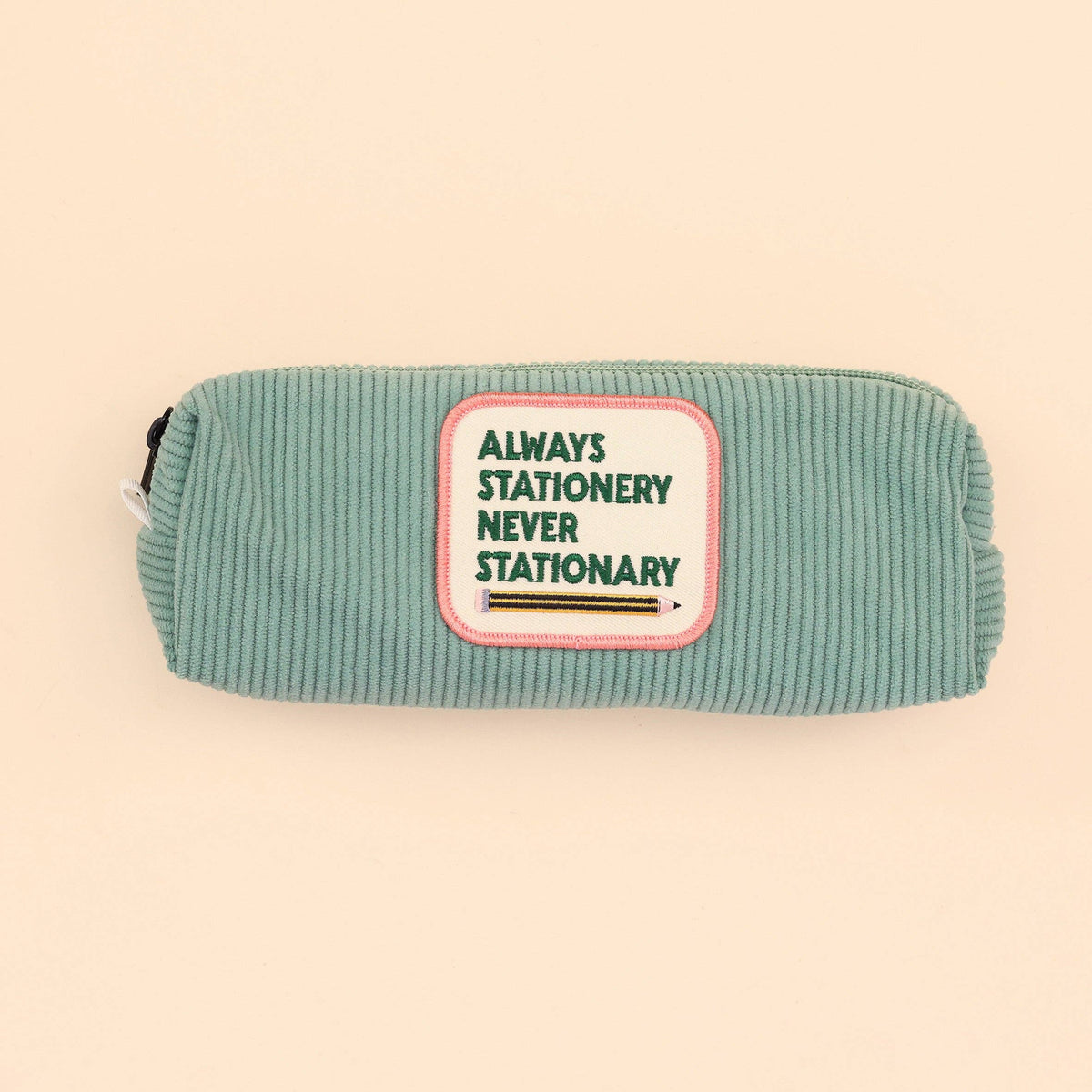 Green Pencil Case - Always Stationery, Never Stationary