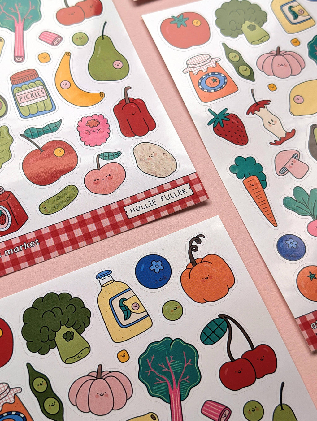 Mini Sticker Sheet - At The Farmer's Market
