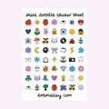 A5 Mini Doodle Sticker Sheet