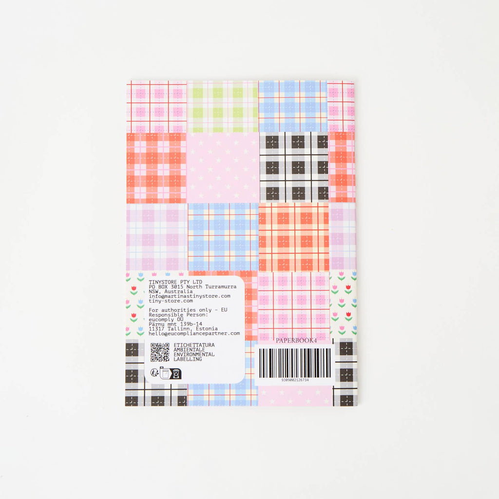 Martina’s Tiny Book of Scrapbooking Papers (Edition 4 - Plaid & Stars!)