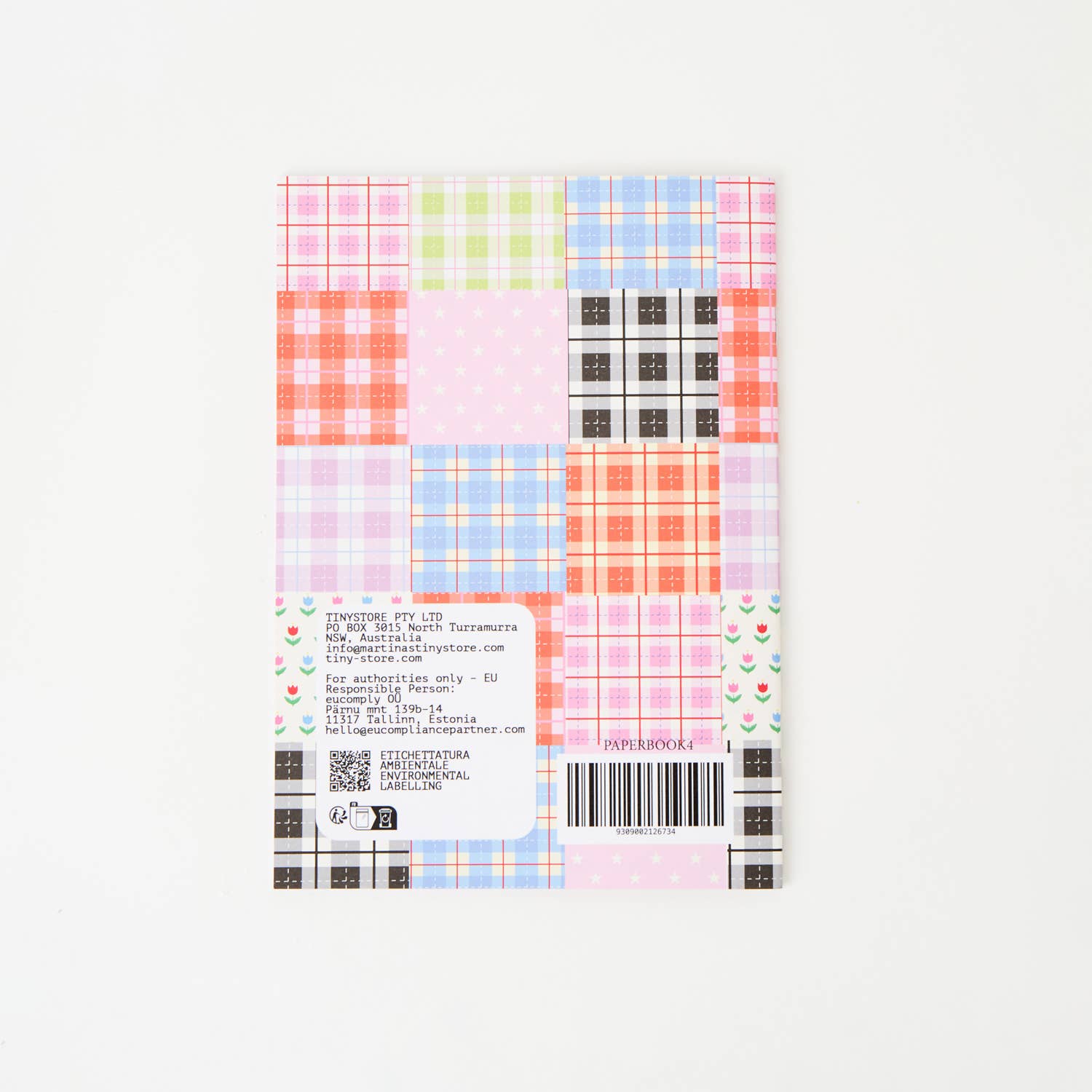 Martina’s Tiny Book of Scrapbooking Papers (Edition 4 - Plaid & Stars!)