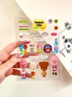 Tomodachi Life Sticker Sheet