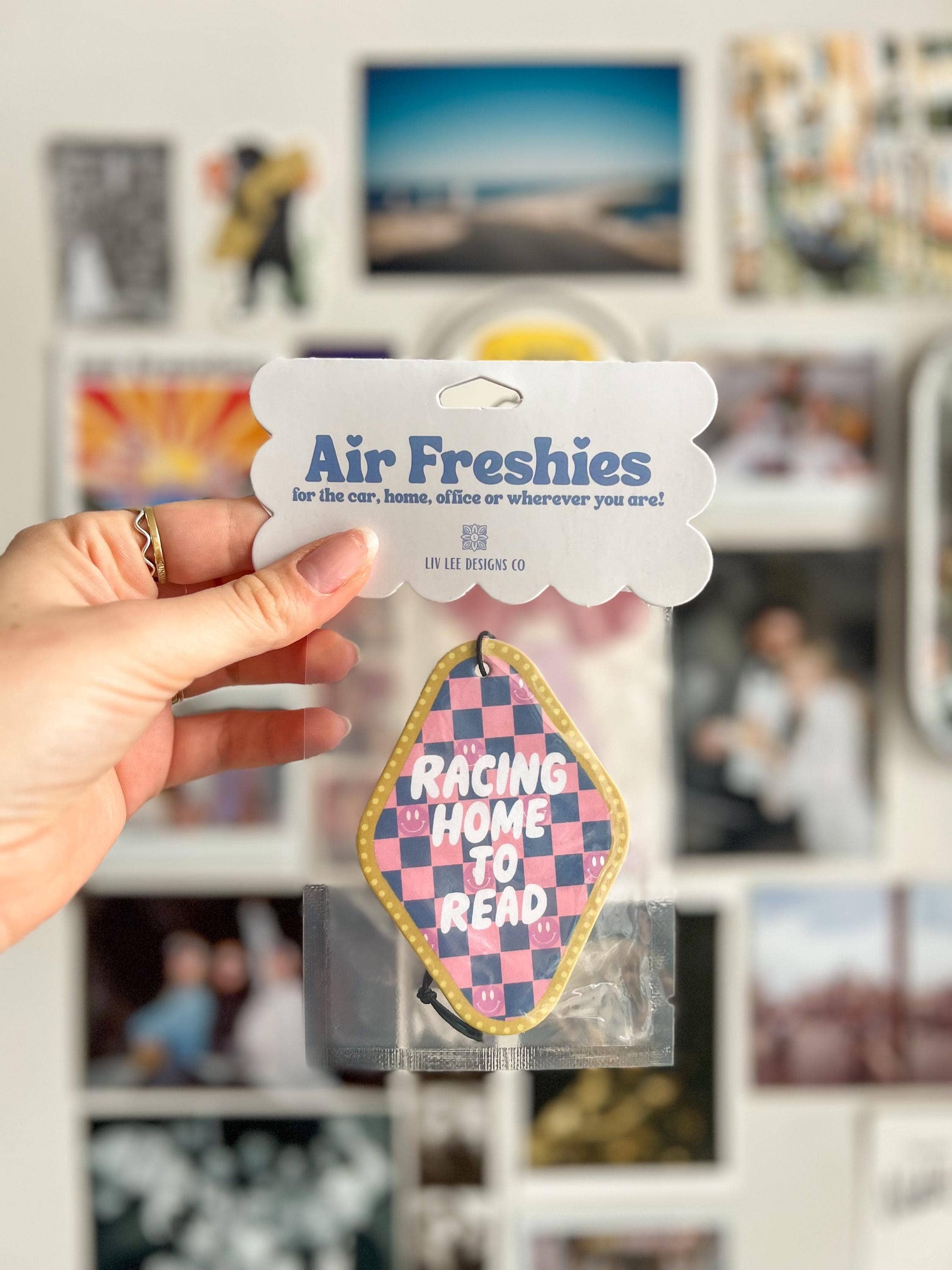 Racing Home to Read Air Freshener