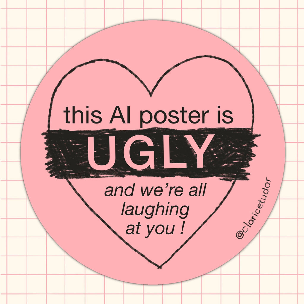 Anti-AI "Art" Sticker Pack