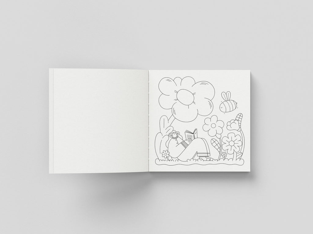 The Big Brave Girls Club Colouring Book