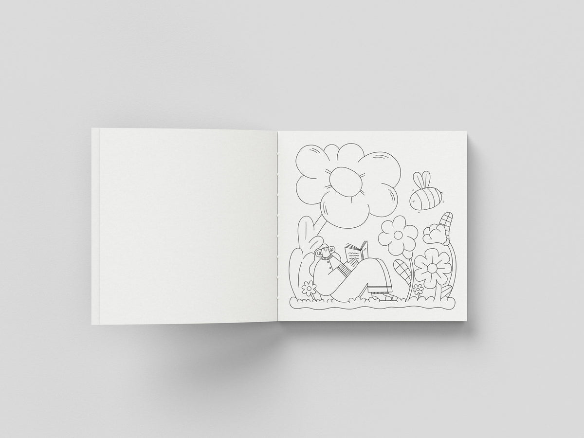 The Big Brave Girls Club Colouring Book