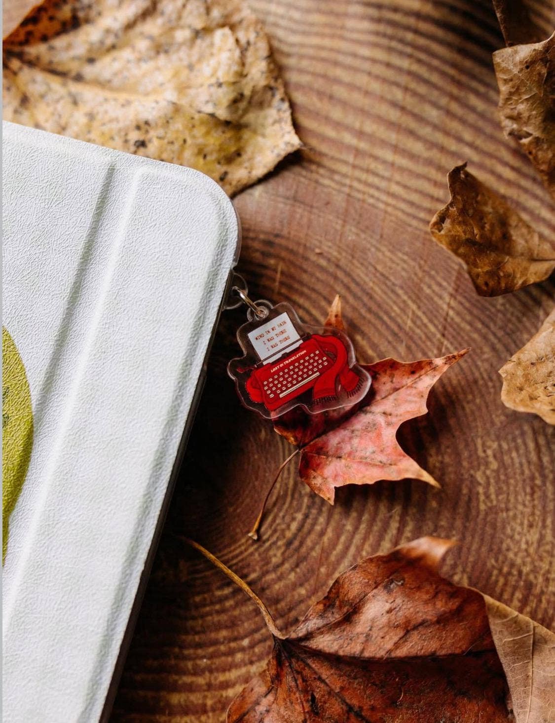 Lost in Translation Typewriter - Kindle Charm