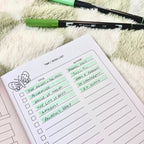 Reading Journal Fantasy Forest Book Review Notebook