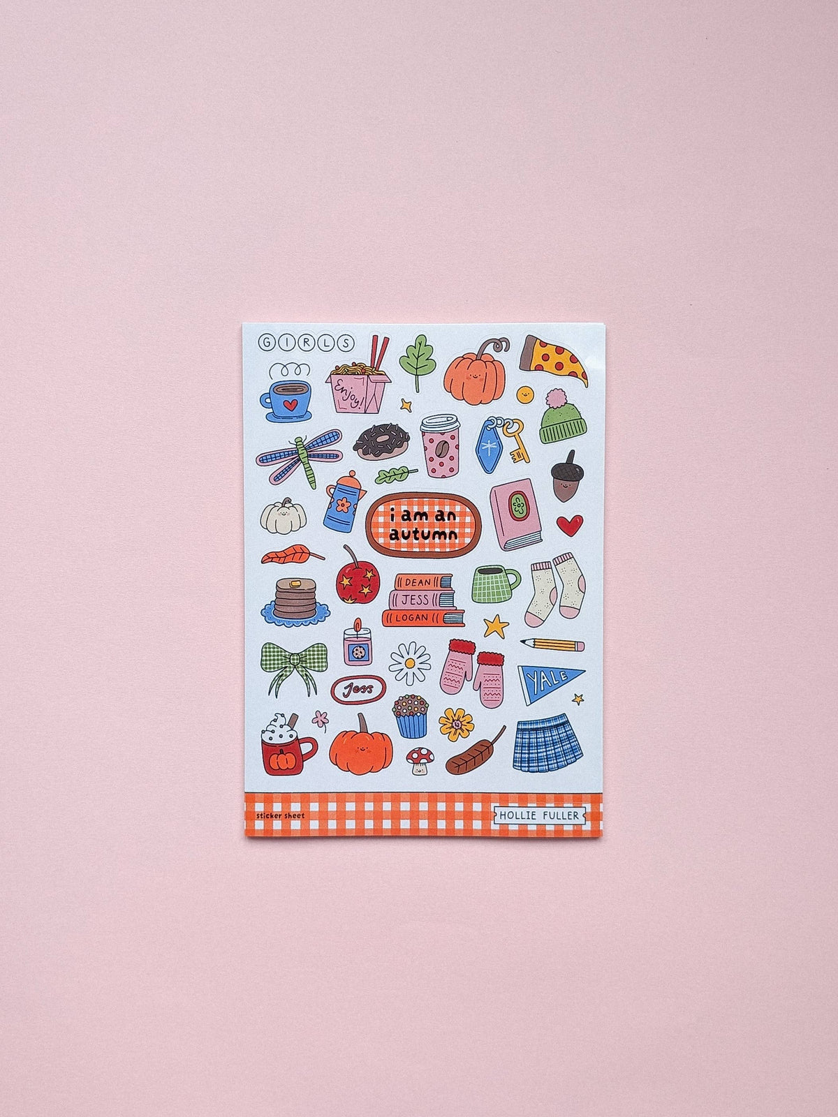 I Am An Autumn Sticker Sheet
