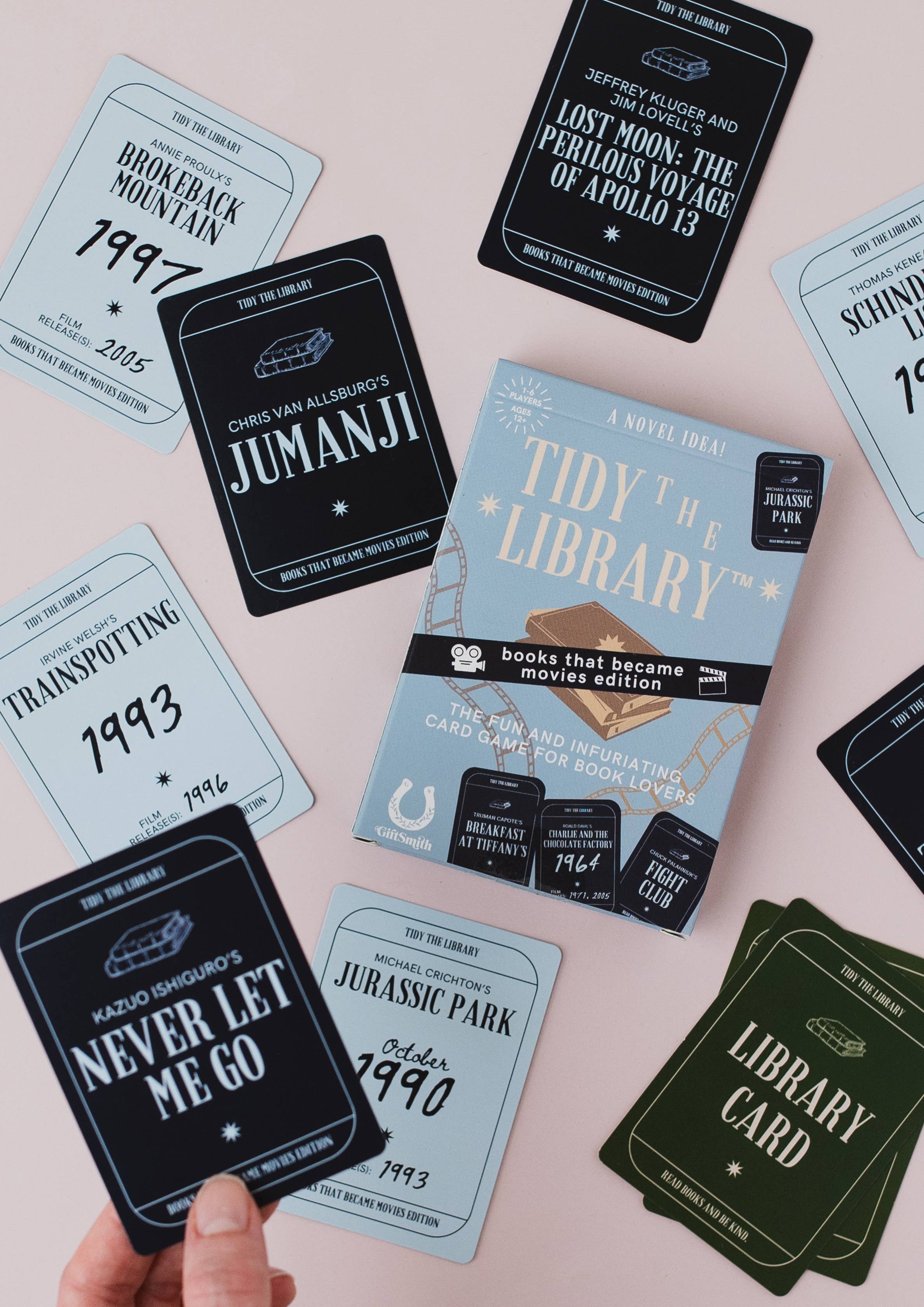 TIDY THE LIBRARY: Books that Became Movies Edition