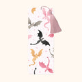 Dragon Pattern Bookmark - Fantasy Bookmark with Tassel
