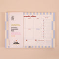 A4 Weekly Planner Pad | Butter Blue