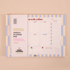 A4 Weekly Planner Pad | Butter Blue