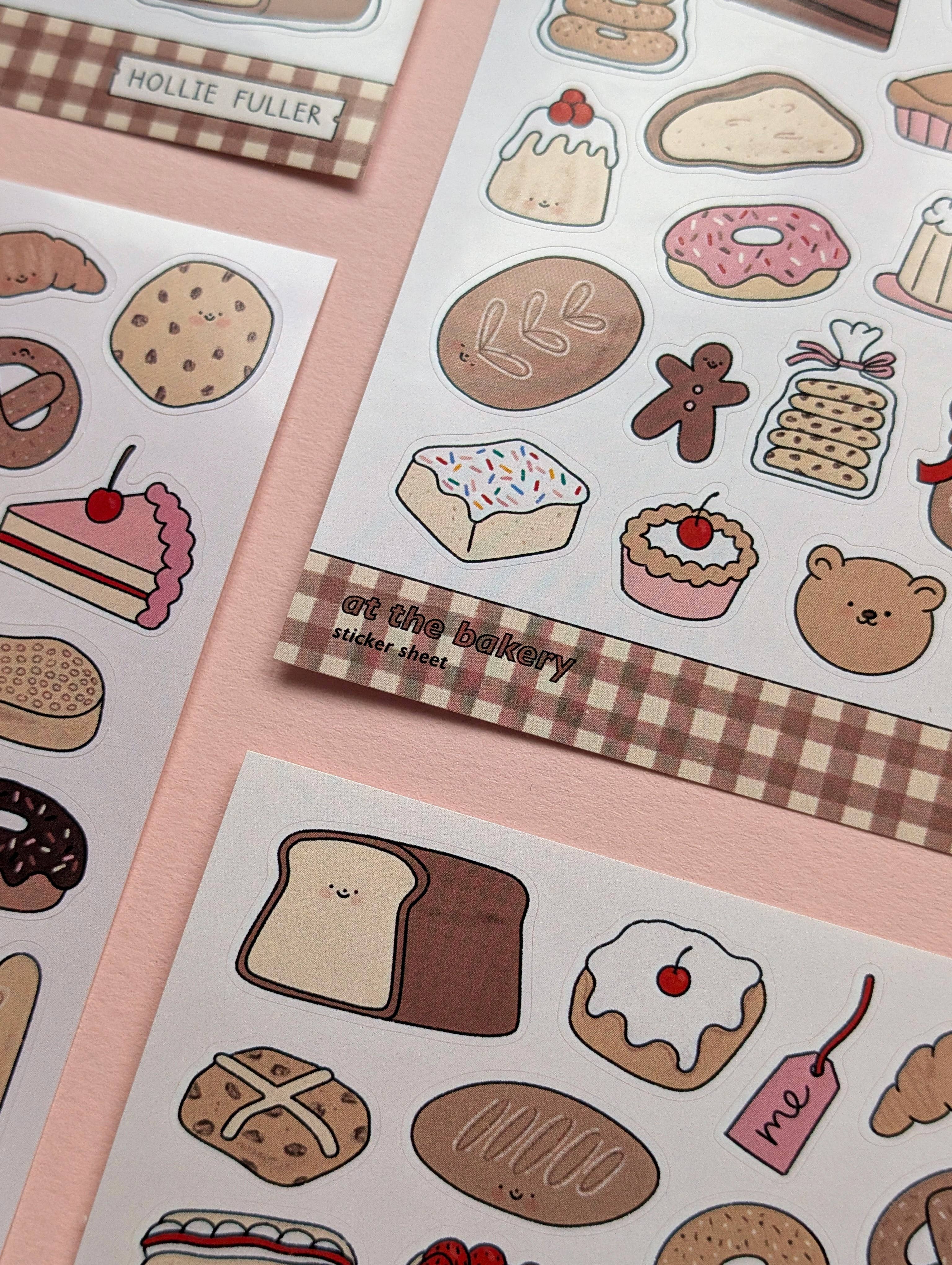 Mini Sticker Sheet - At The Bakery