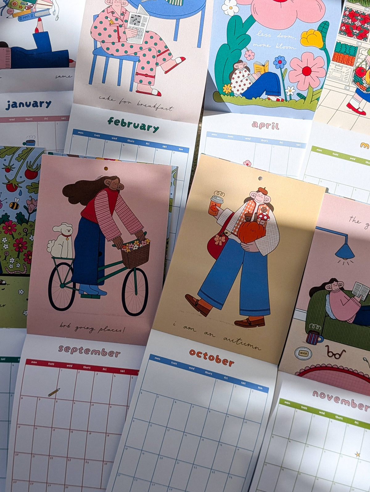 The Big Brave Girls Club 2027 Calendar